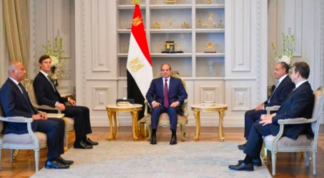 نقل تحيات ترامب وبحث وقف حـ. ـرب غـ. ـزة تفاصيل لقاء الرئيس السيسي وصهر الرئيس الأمريكي في العلمين